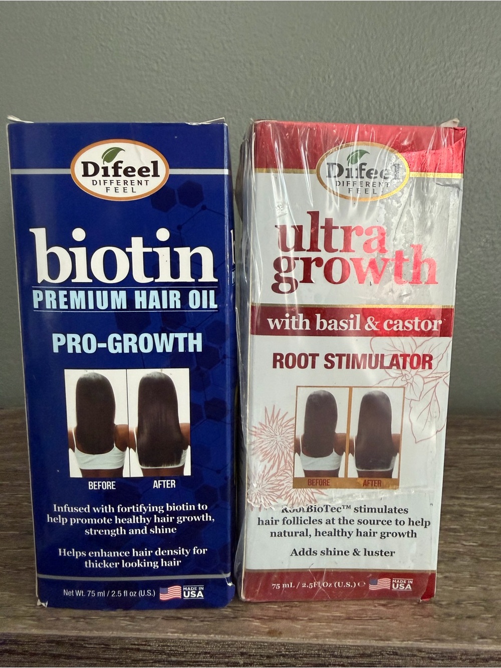 Biotin Premium Hair Oil Growth Treatment + Ultra Growth Root Stimulator
